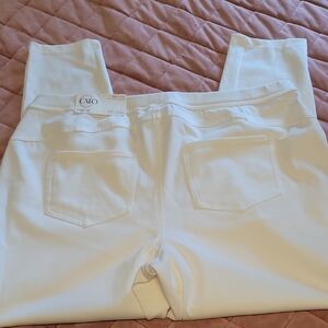 Cato Classic White Denim Jeggings.